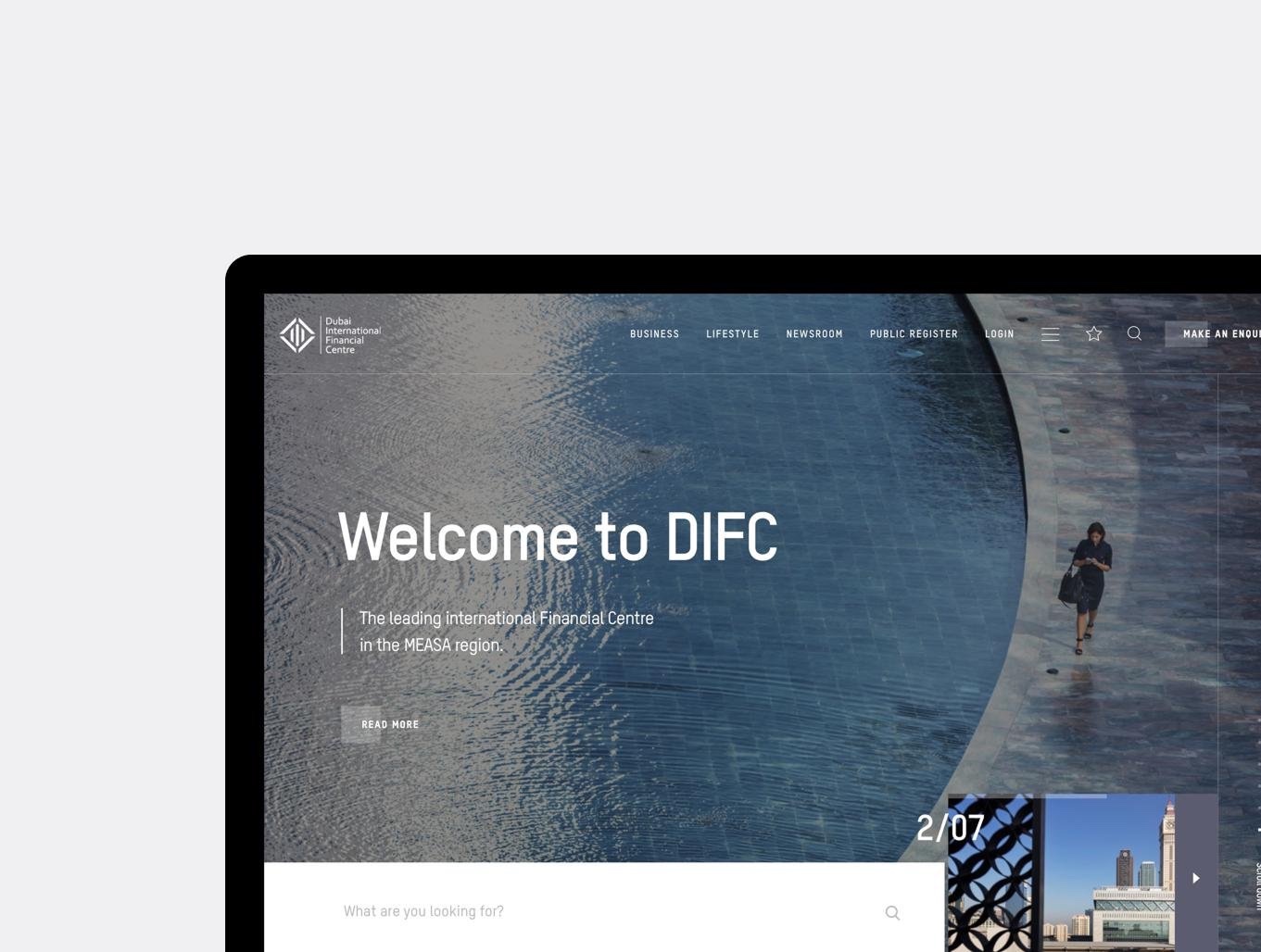 DIFC — Digital Platform