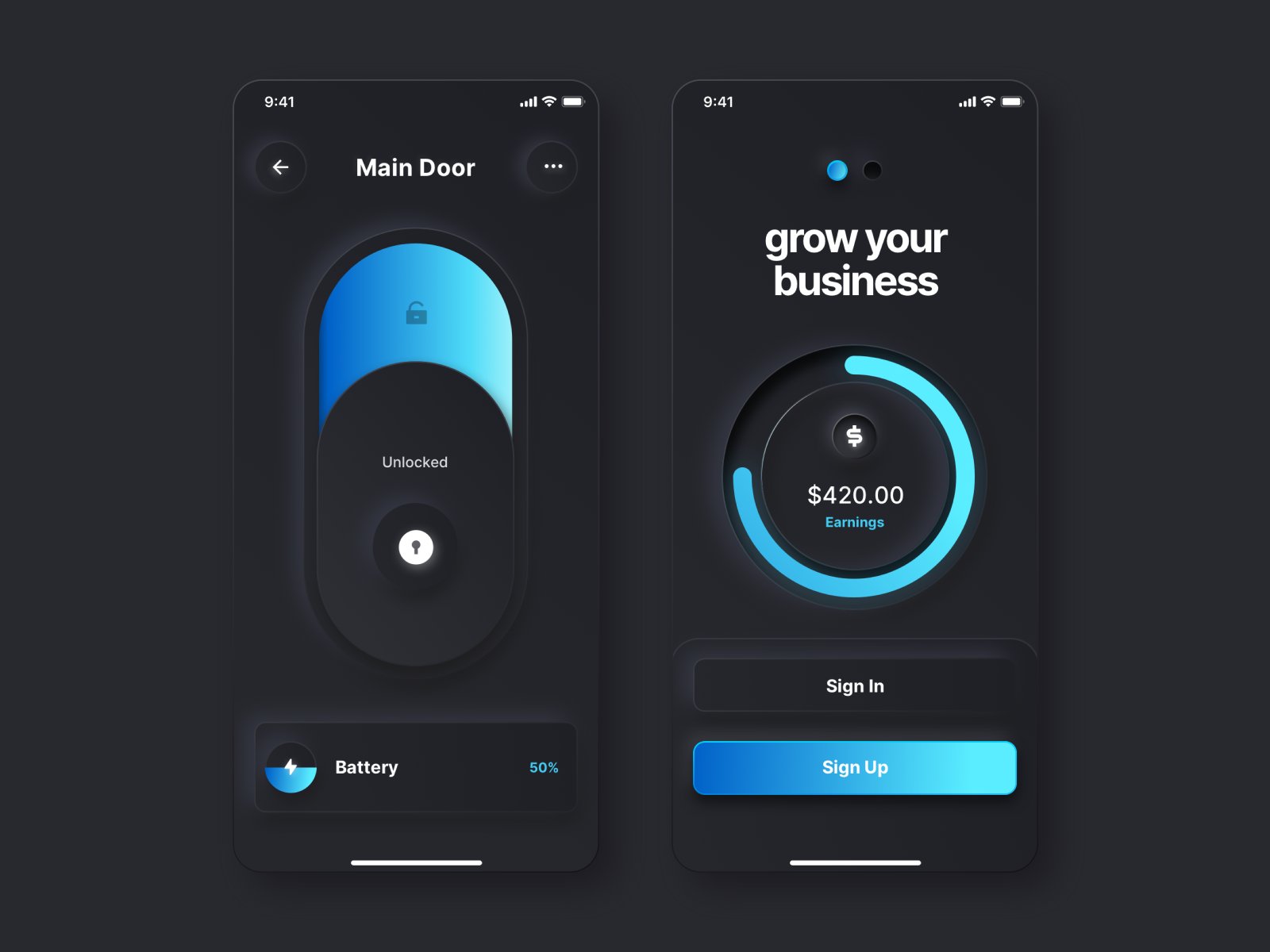 Magnetic modern UI kit components and design system
